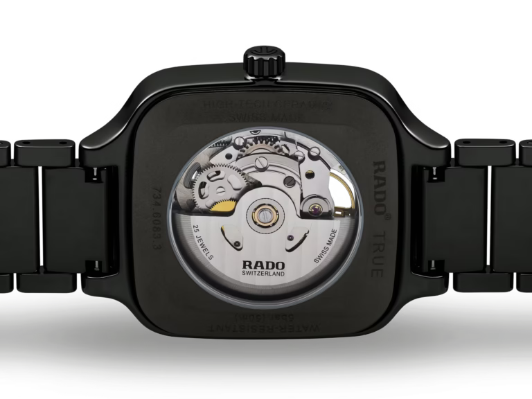 True Square Automatic Open Heart (BLACK)