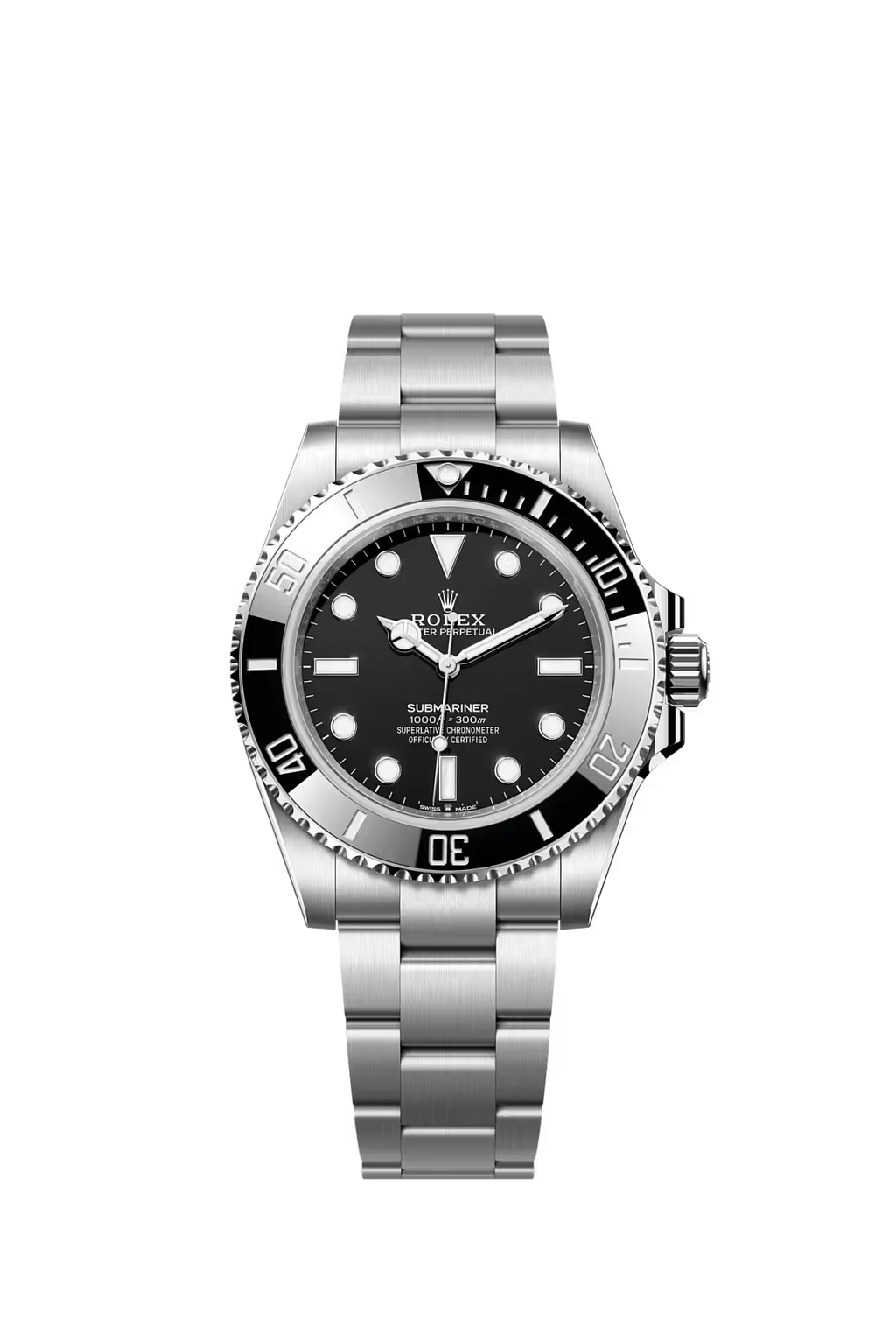 Submariner 124060 Black Cerachrom Bezel