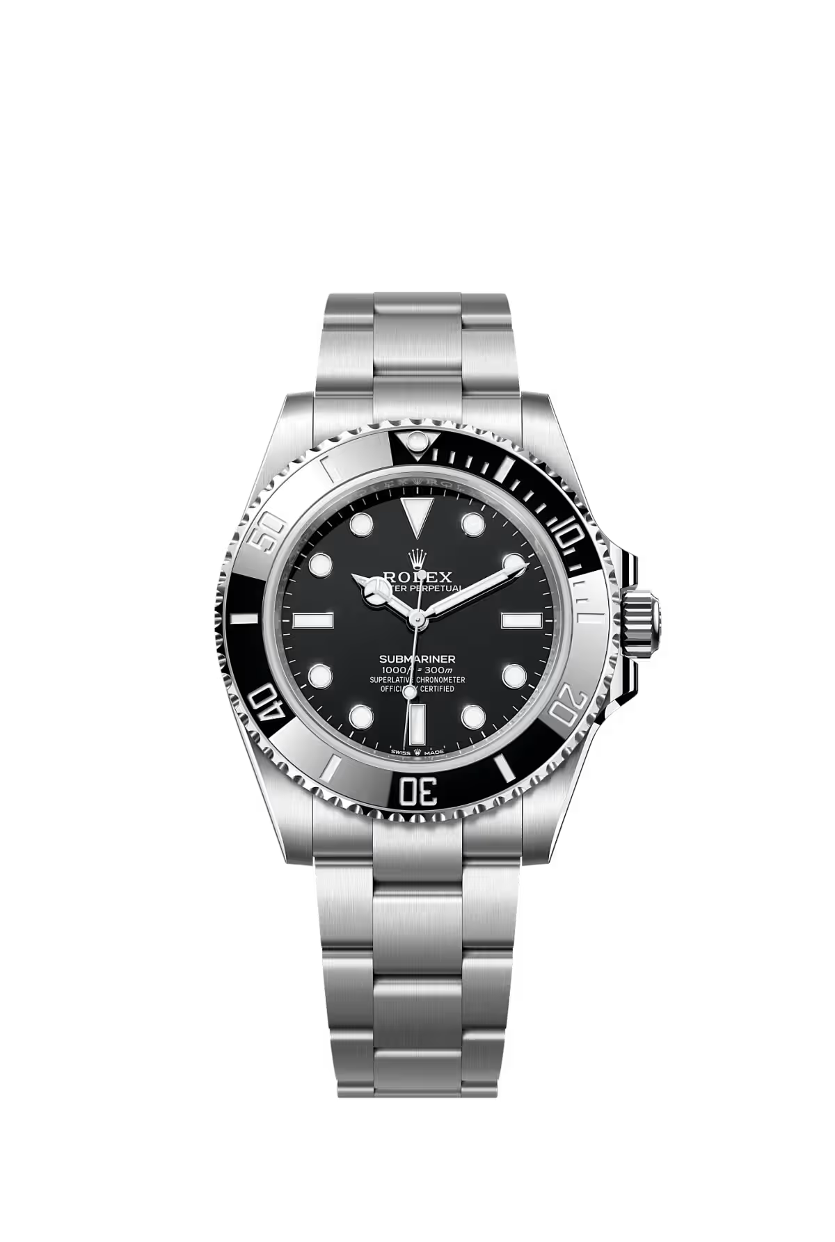 Submariner 124060 Black Cerachrom Bezel
