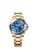Submariner Golden 126618LB Blue Dial