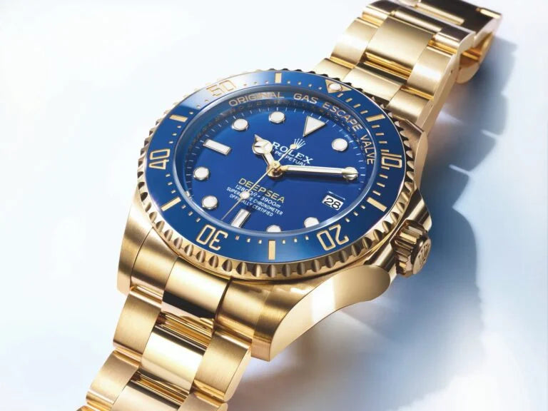 DEEPSEA OYSTER PERPETUAL (GOLD BLUE)