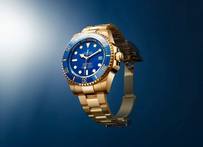 DEEPSEA OYSTER PERPETUAL (GOLD BLUE)
