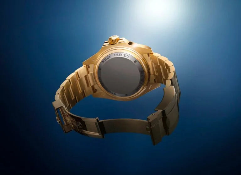 DEEPSEA OYSTER PERPETUAL (GOLD BLUE)