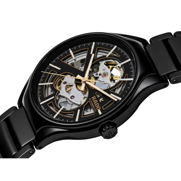 TRUE ROUND AUTOMATIC OPEN HEART – BLACK