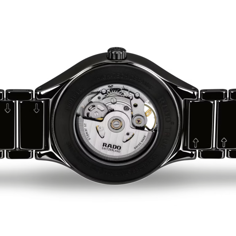 TRUE ROUND AUTOMATIC OPEN HEART – BLACK