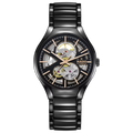 TRUE ROUND AUTOMATIC OPEN HEART – BLACK