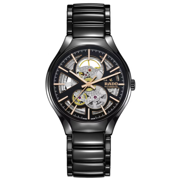 TRUE ROUND AUTOMATIC OPEN HEART – BLACK