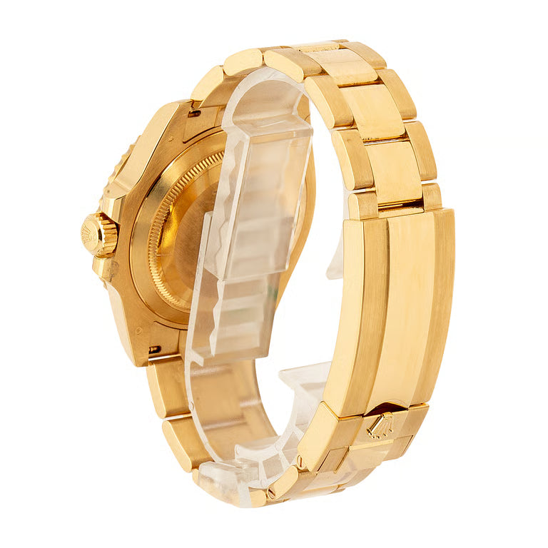 Submariner 18k Yellow Gold Ref 126618LB Blue Dial