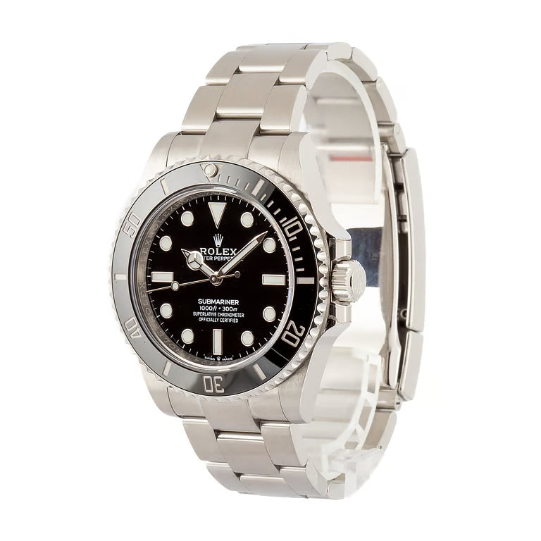 Submariner 124060 Black Cerachrom Bezel
