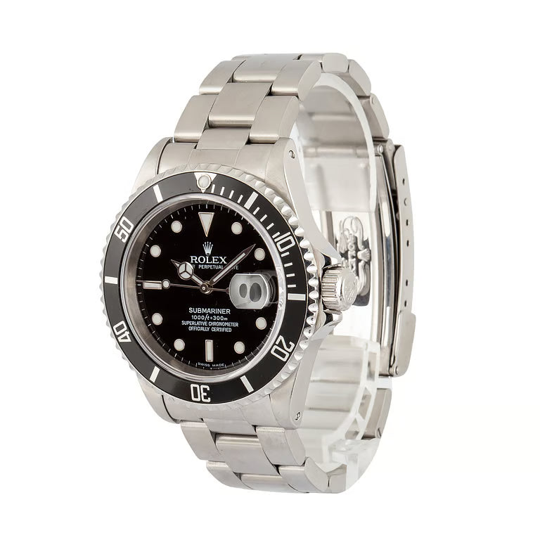 Black Aluminum Bezel Ref 16610