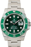 Submariner Hulk Ref 116610LV Green Dial