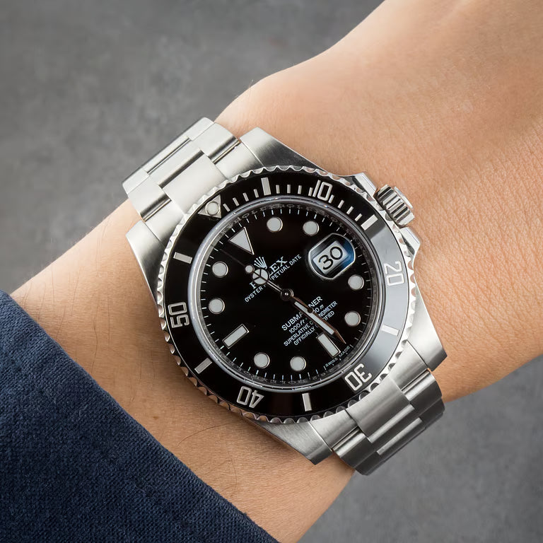 Submariner Ref 116610LN Black Cerachrom Bezel