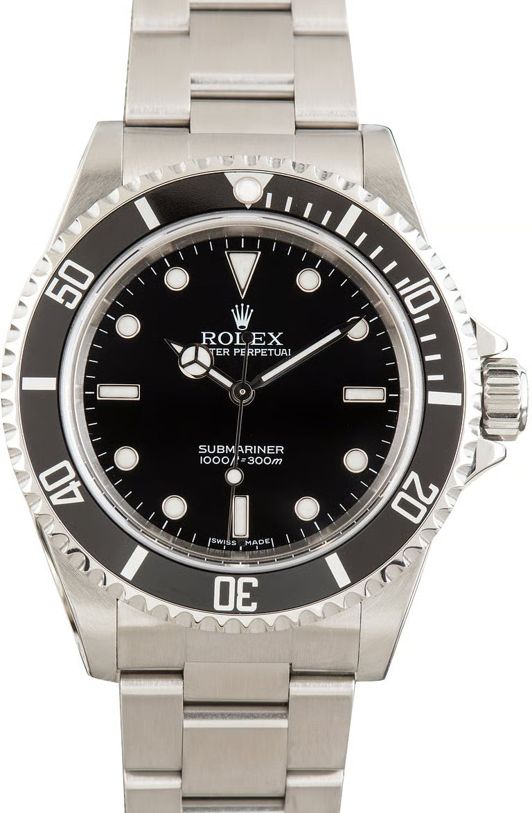 Date Black Dial Ref 14060